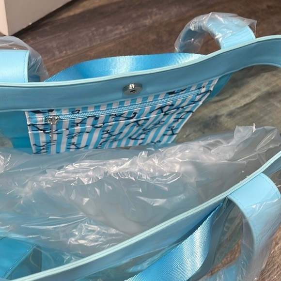 Nobo blue-clear lovely travel bag and glasses case - Picture 4 of 5